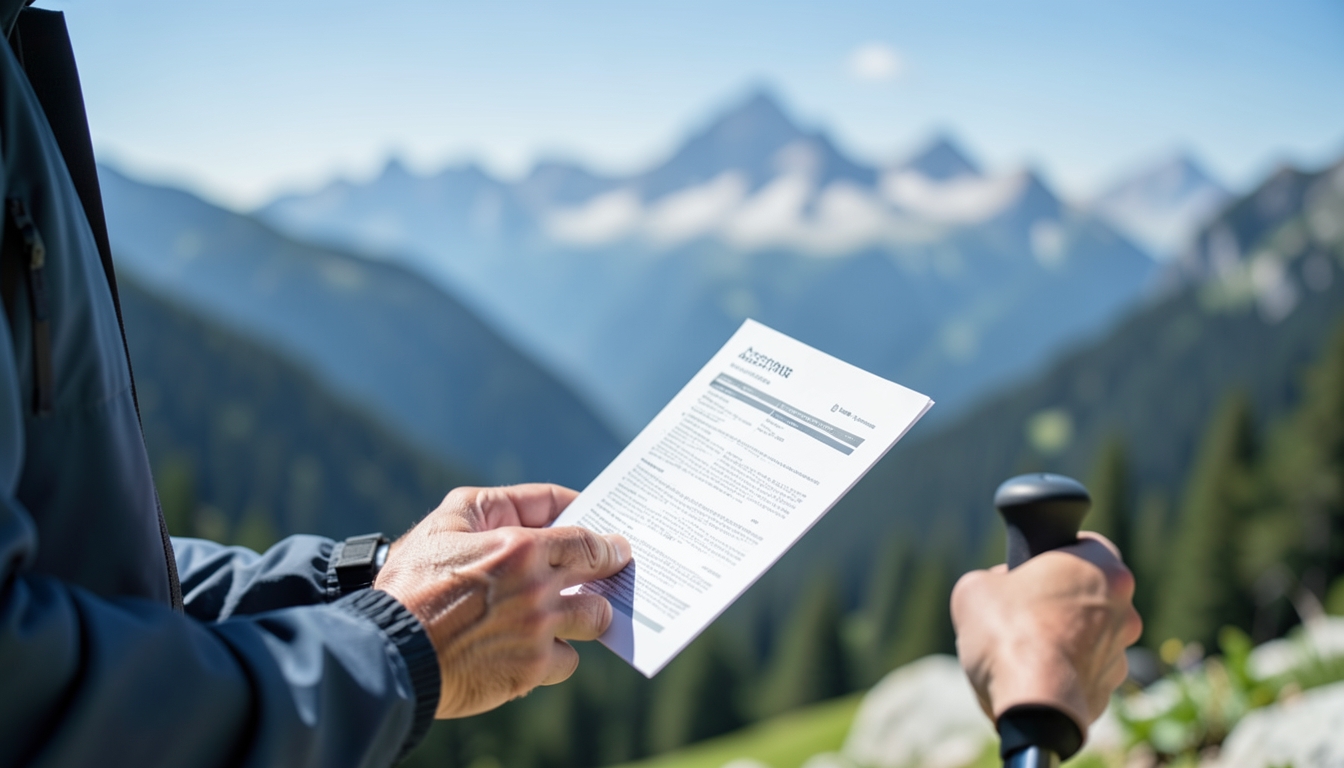 assurance accident randonnée montagne pour randonneurs en montagne