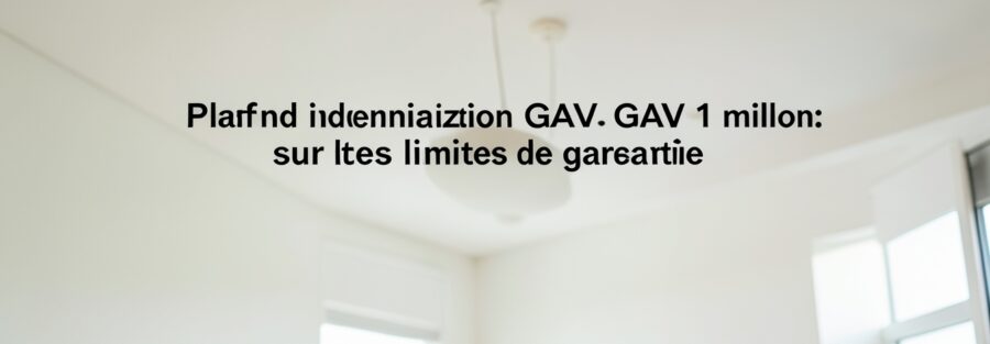 plafond indemnisation GAV 1 million