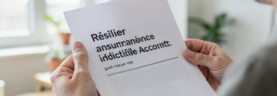 résilier assurance individuelle accident procédure